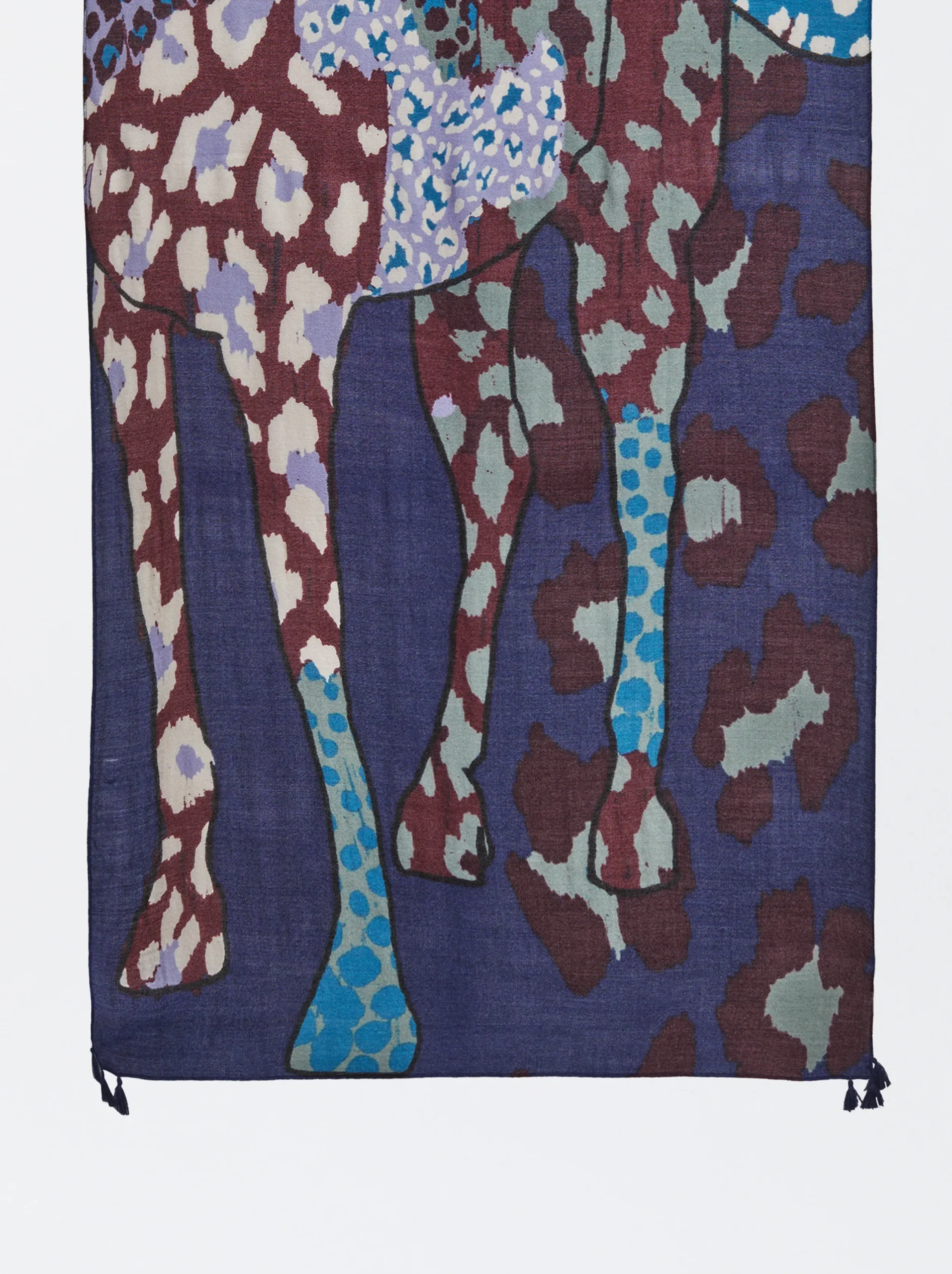 PARFOIS Pañuelo Con Estampado Multicor Fashion