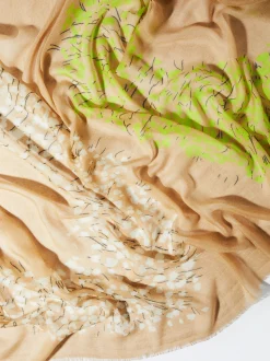 PARFOIS Pa&ntilde;uelo Con Estampado Beige Shop