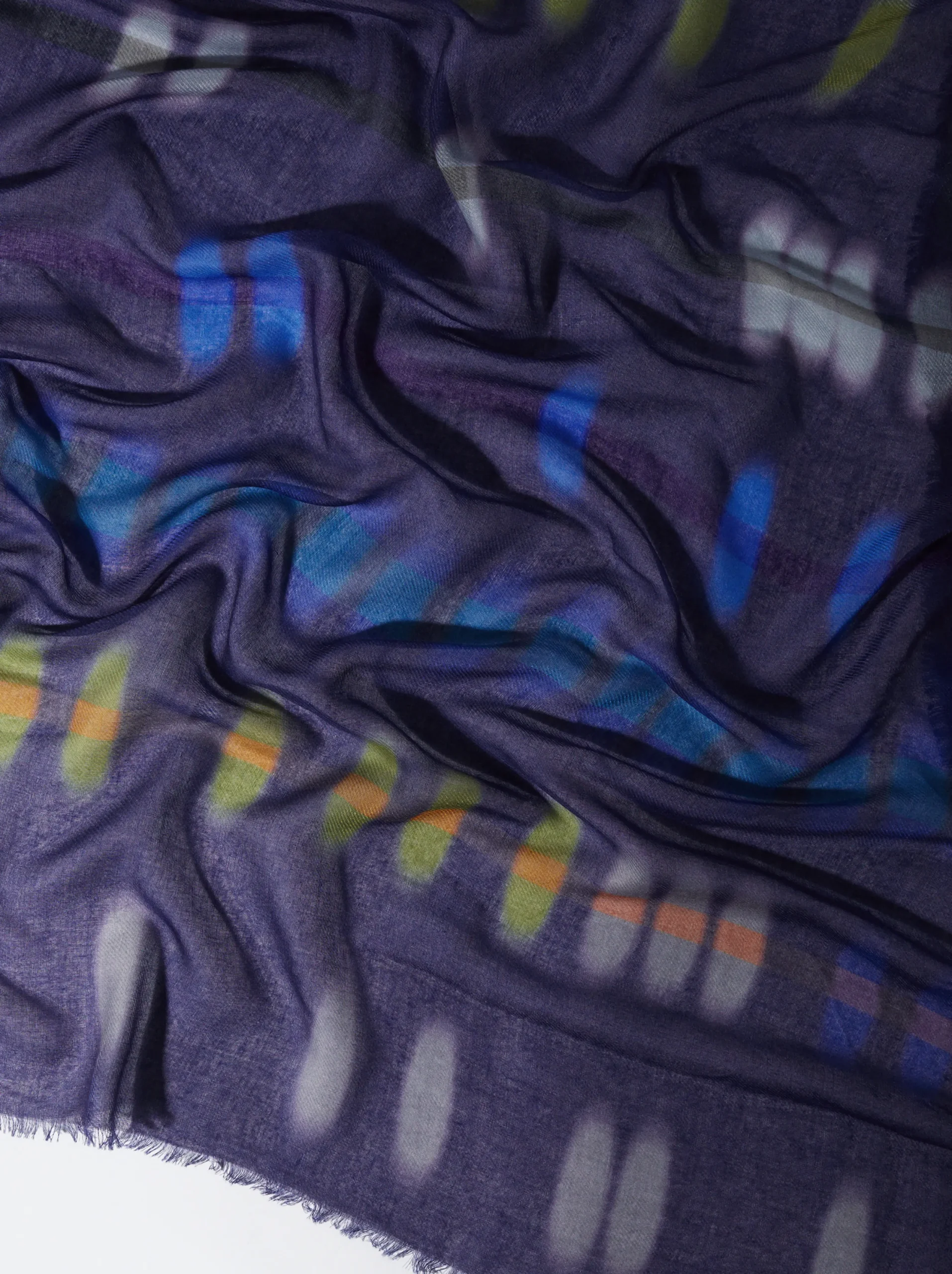PARFOIS Pañuelo Con Estampado Azul Clearance