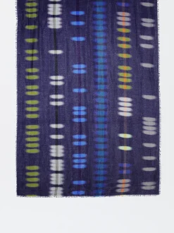 PARFOIS Pañuelo Con Estampado Azul Clearance