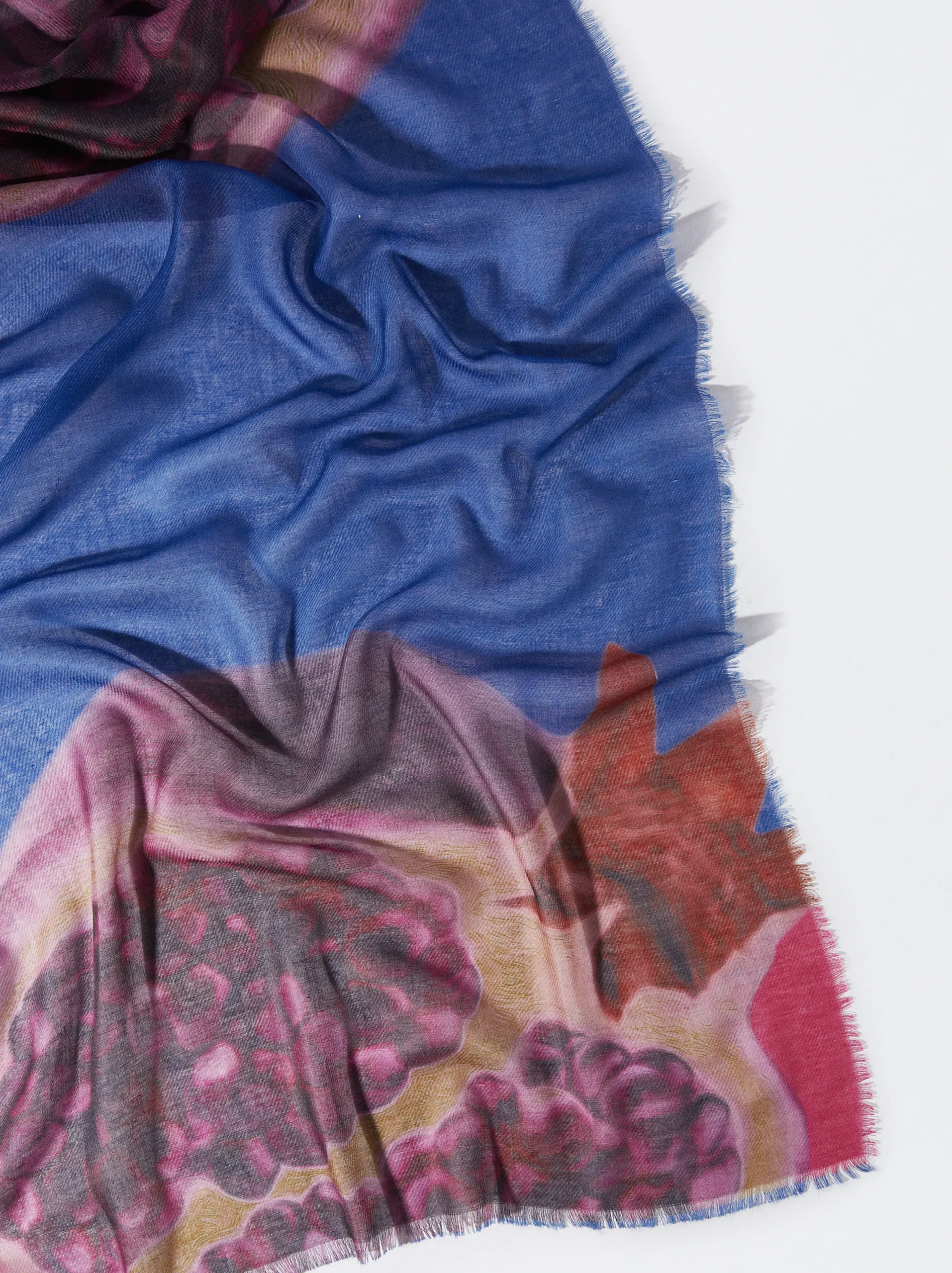 PARFOIS Pañuelo Con Estampado Azul Sale