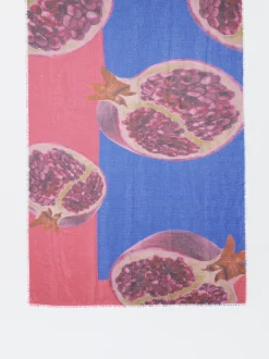 PARFOIS Pañuelo Con Estampado Azul Sale