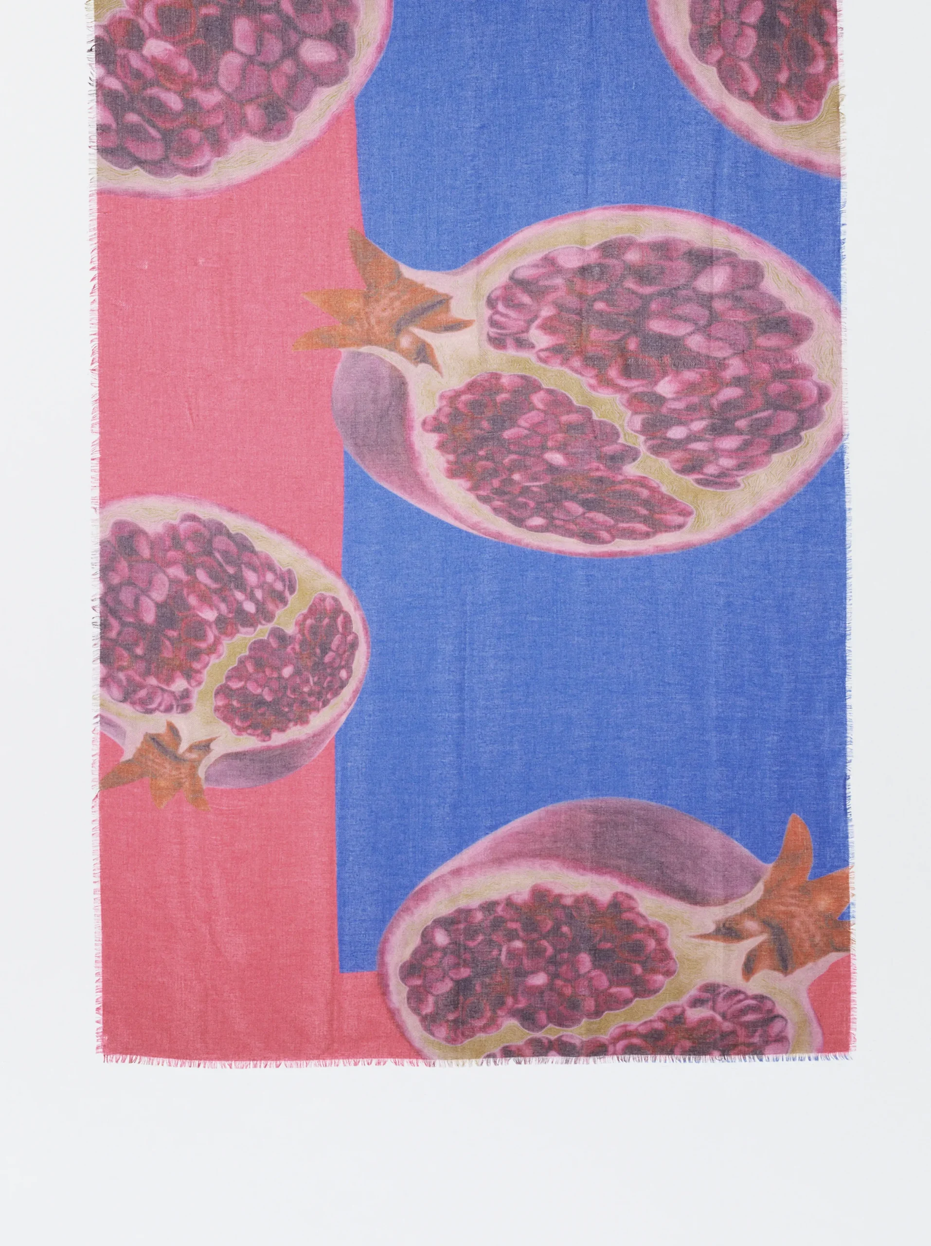 PARFOIS Pañuelo Con Estampado Azul Sale