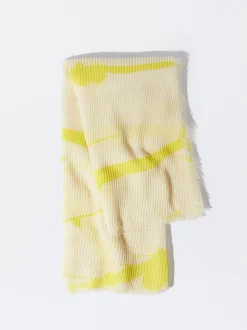 PARFOIS Pañuelo Con Estampado Amarillo Flash Sale