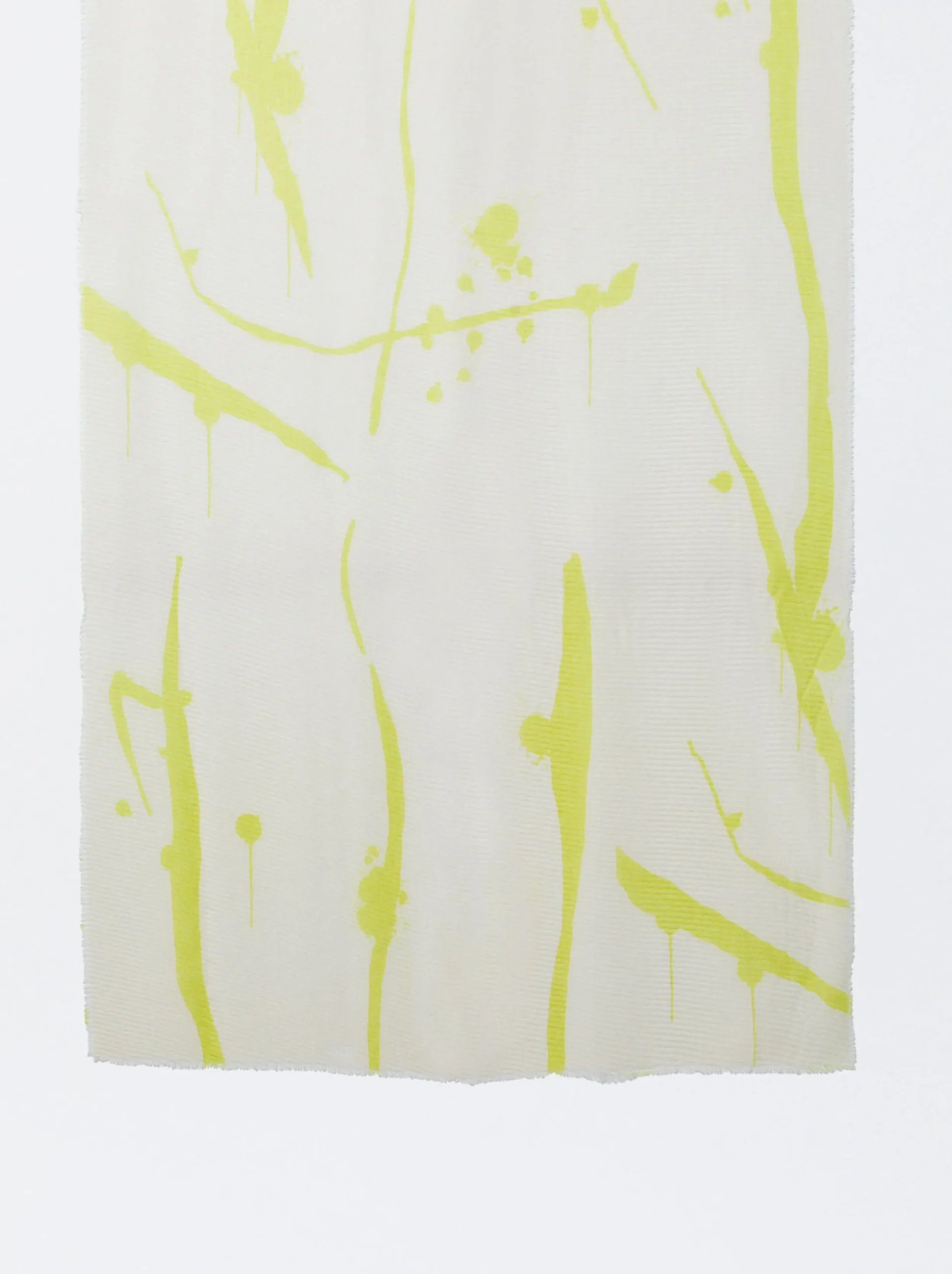 PARFOIS Pañuelo Con Estampado Amarillo Flash Sale