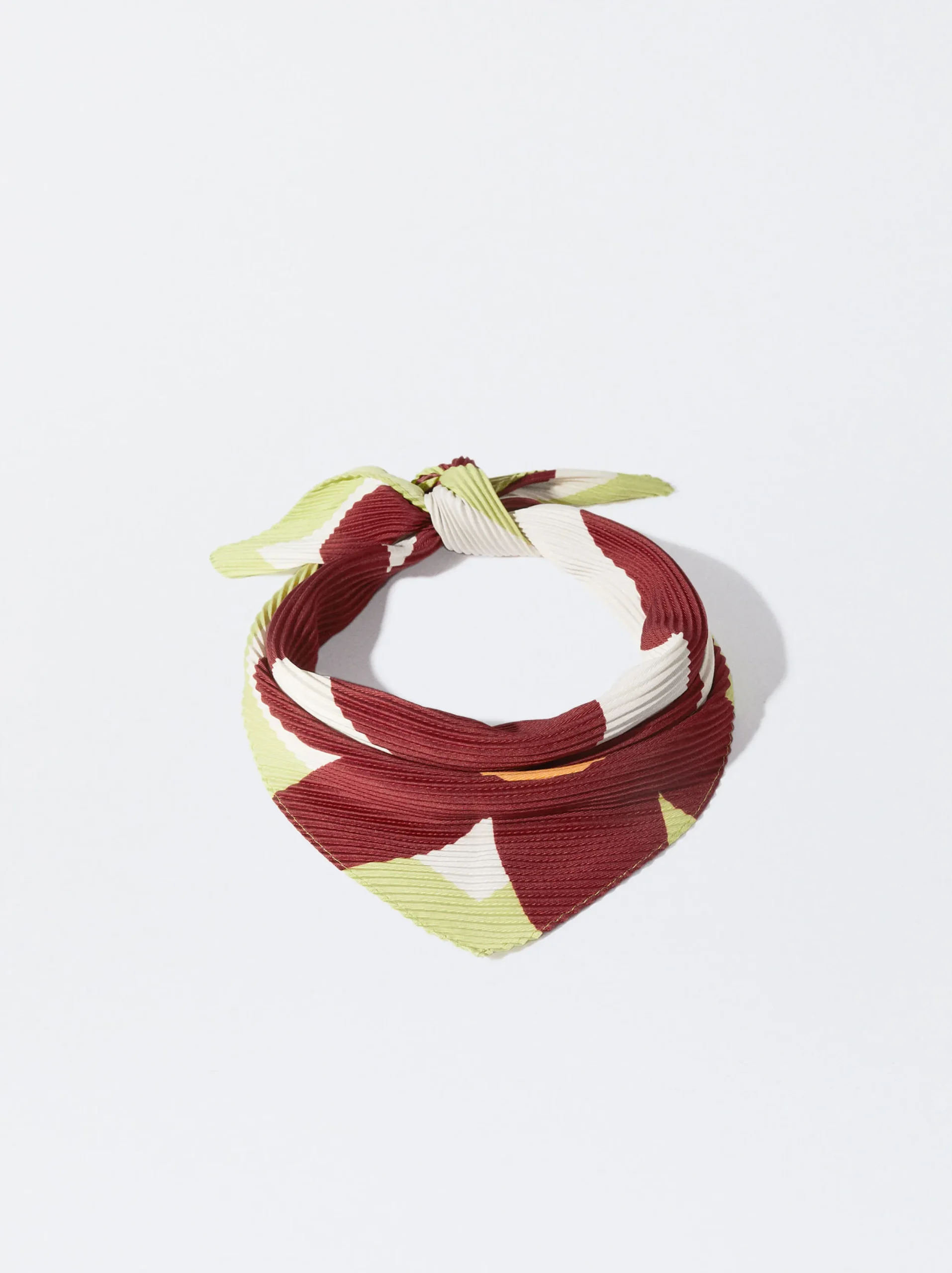 PARFOIS Pañuelo Cuadrado Estampado Floral Multicor New