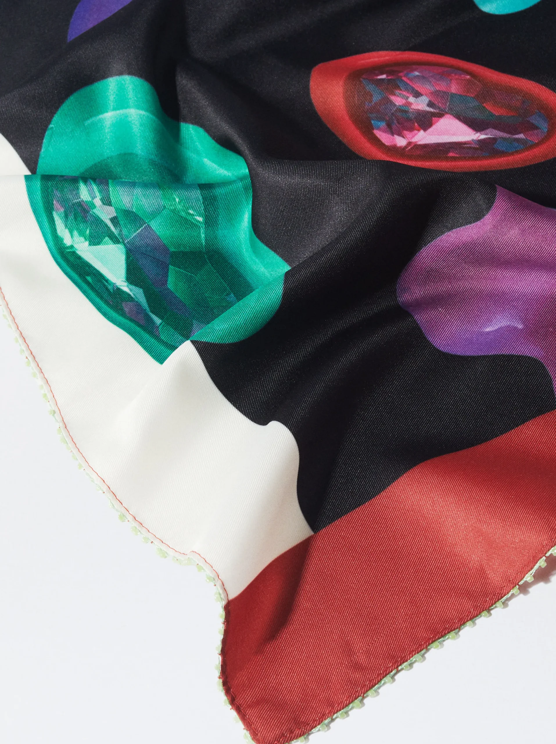 PARFOIS Pañuelo Cuadrado Estampado Multicor Discount
