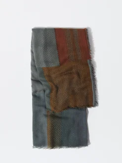 PARFOIS Pañuelo De Algodón Estampado Multicor Discount