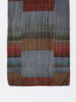 PARFOIS Pañuelo De Algodón Estampado Multicor Discount