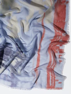 PARFOIS Pa&ntilde;uelo Estampado Azul Sale