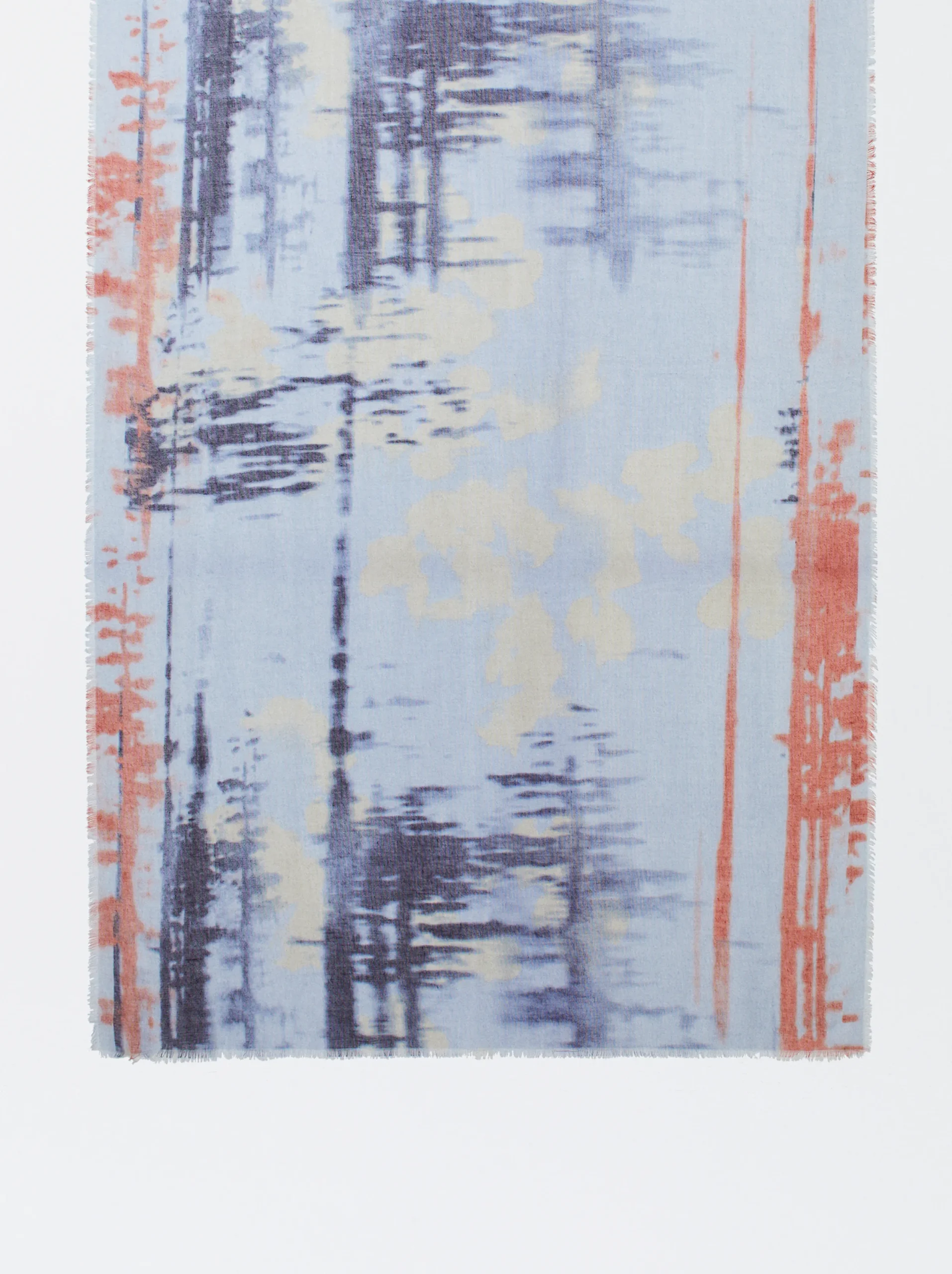 PARFOIS Pañuelo Estampado Azul Sale