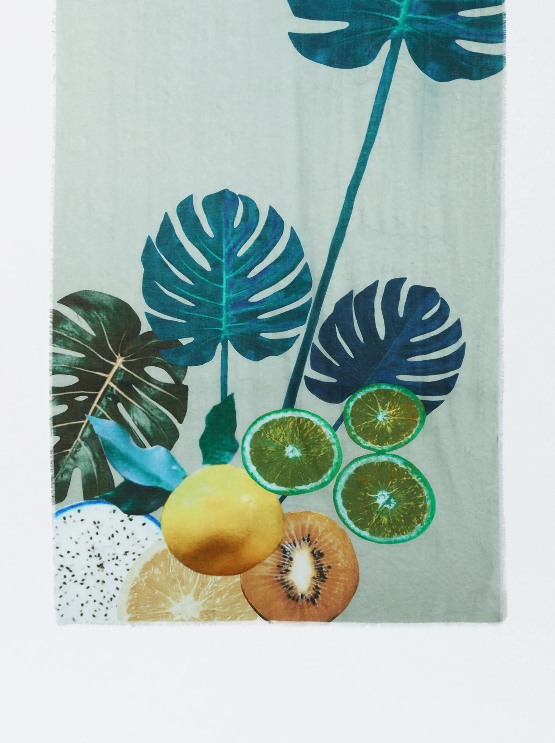 PARFOIS Pañuelo Estampado Verde Hot