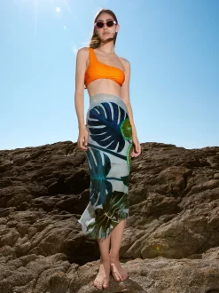 PARFOIS Pañuelo Estampado Verde Hot