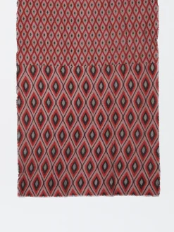PARFOIS Pañuelo Estampado Rojo Clearance