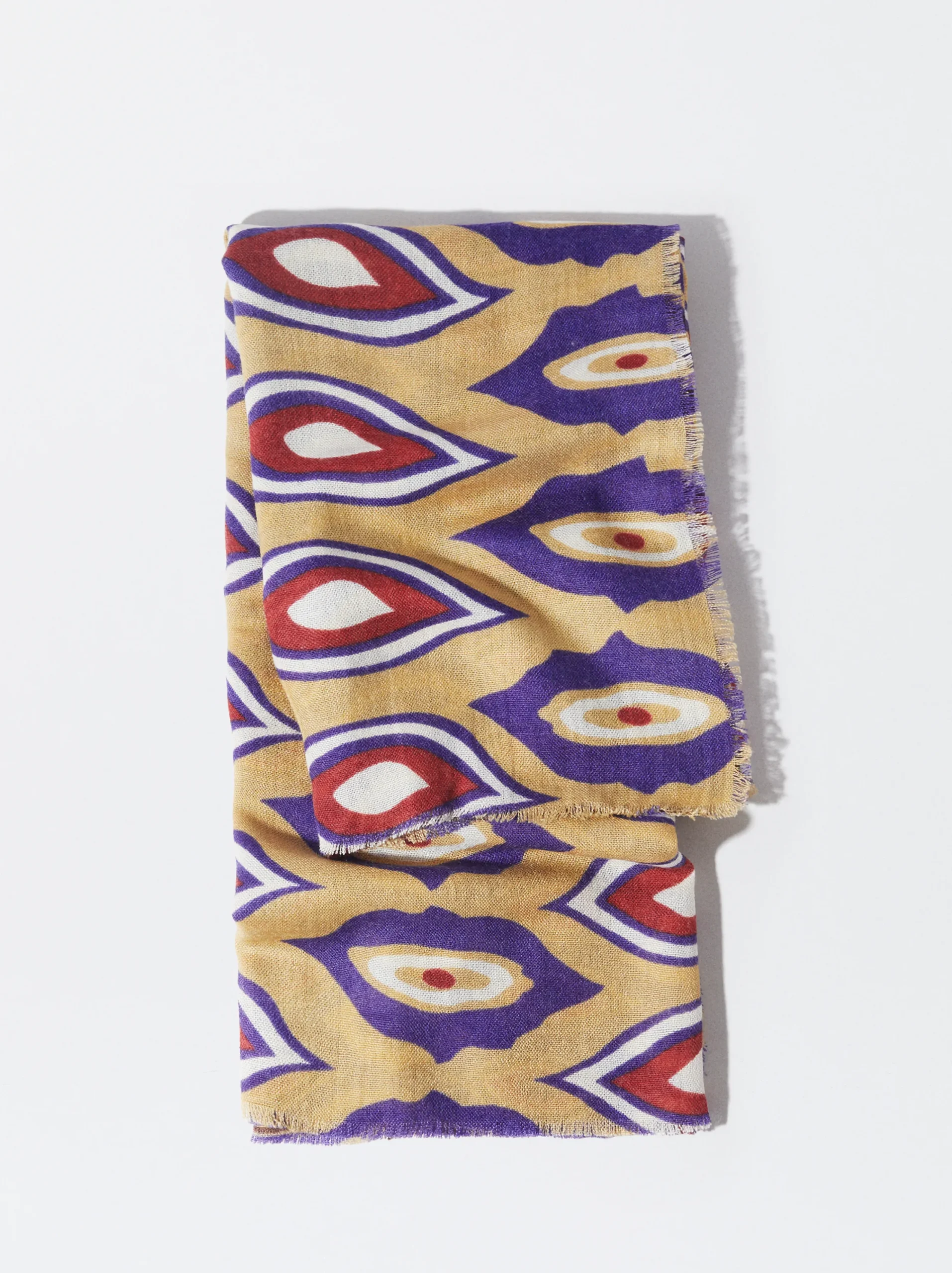 PARFOIS Pañuelo Estampado Azul Sale