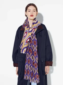PARFOIS Pa&ntilde;uelo Estampado Azul Sale
