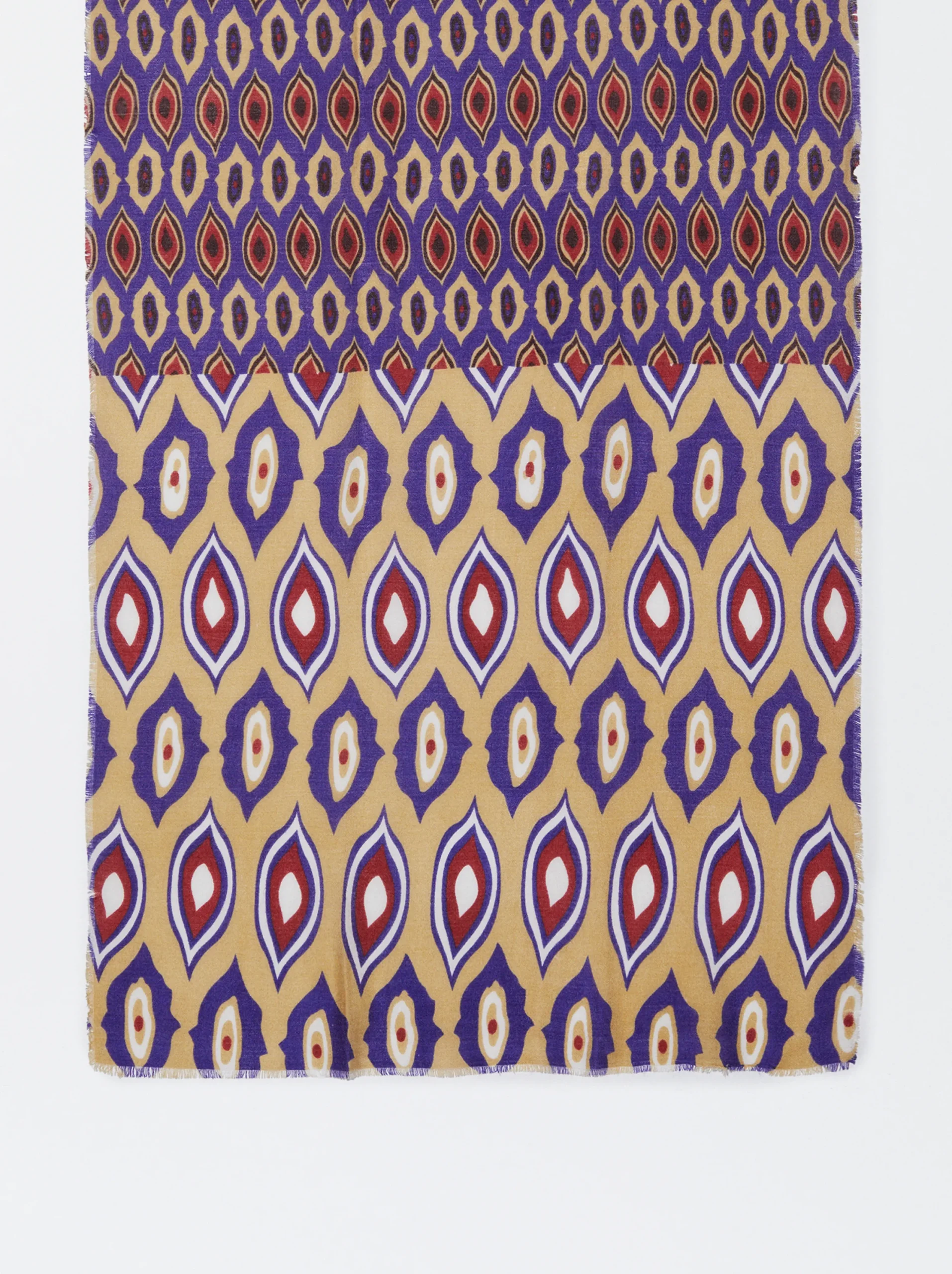 PARFOIS Pañuelo Estampado Azul Sale