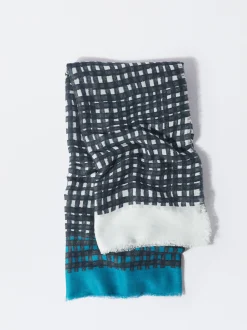 PARFOIS Pañuelo Estampado Algodón Gris Outlet