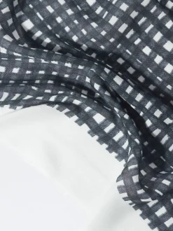 PARFOIS Pa&ntilde;uelo Estampado Algod&oacute;n Gris Outlet