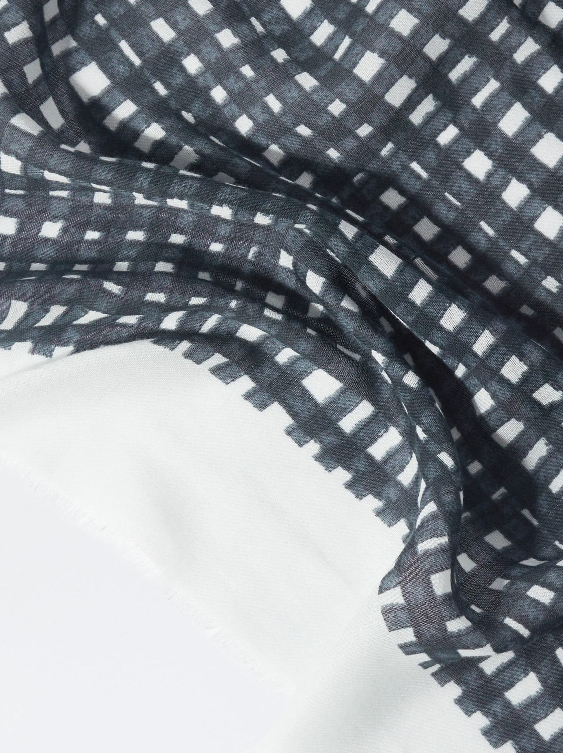 PARFOIS Pañuelo Estampado Algodón Gris Outlet
