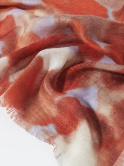 PARFOIS Pa&ntilde;uelo Estampado De Lana Multicor Outlet