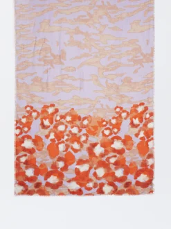 PARFOIS Pa&ntilde;uelo Estampado De Lana Multicor Outlet