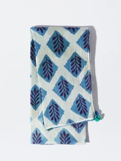 PARFOIS Pa&ntilde;uelo Modal Estampado Con Pompones Fashion