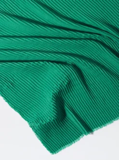 PARFOIS Pa&ntilde;uelo Plisado Verde Cheap