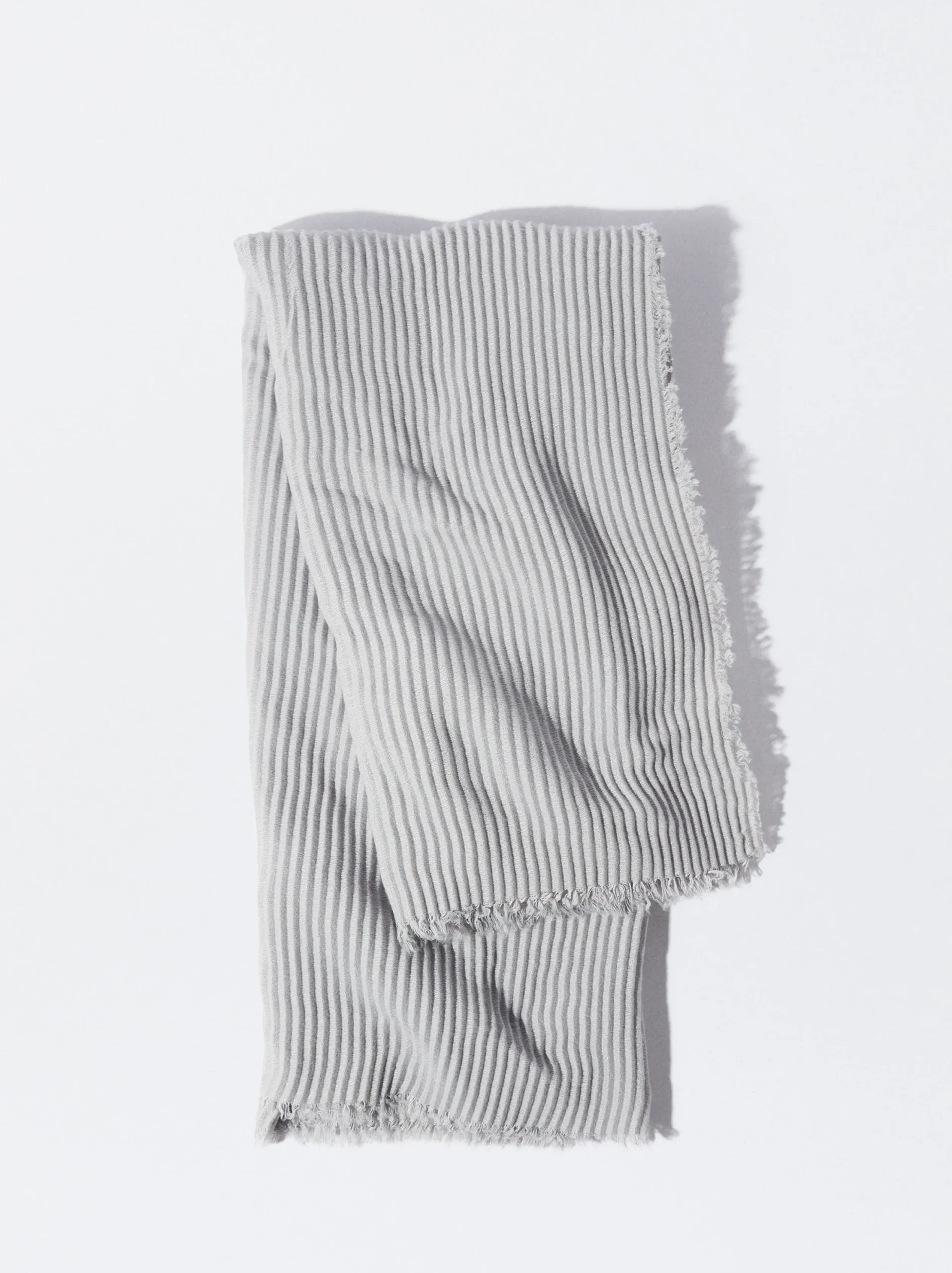 PARFOIS Pañuelo Plisado Gris Store