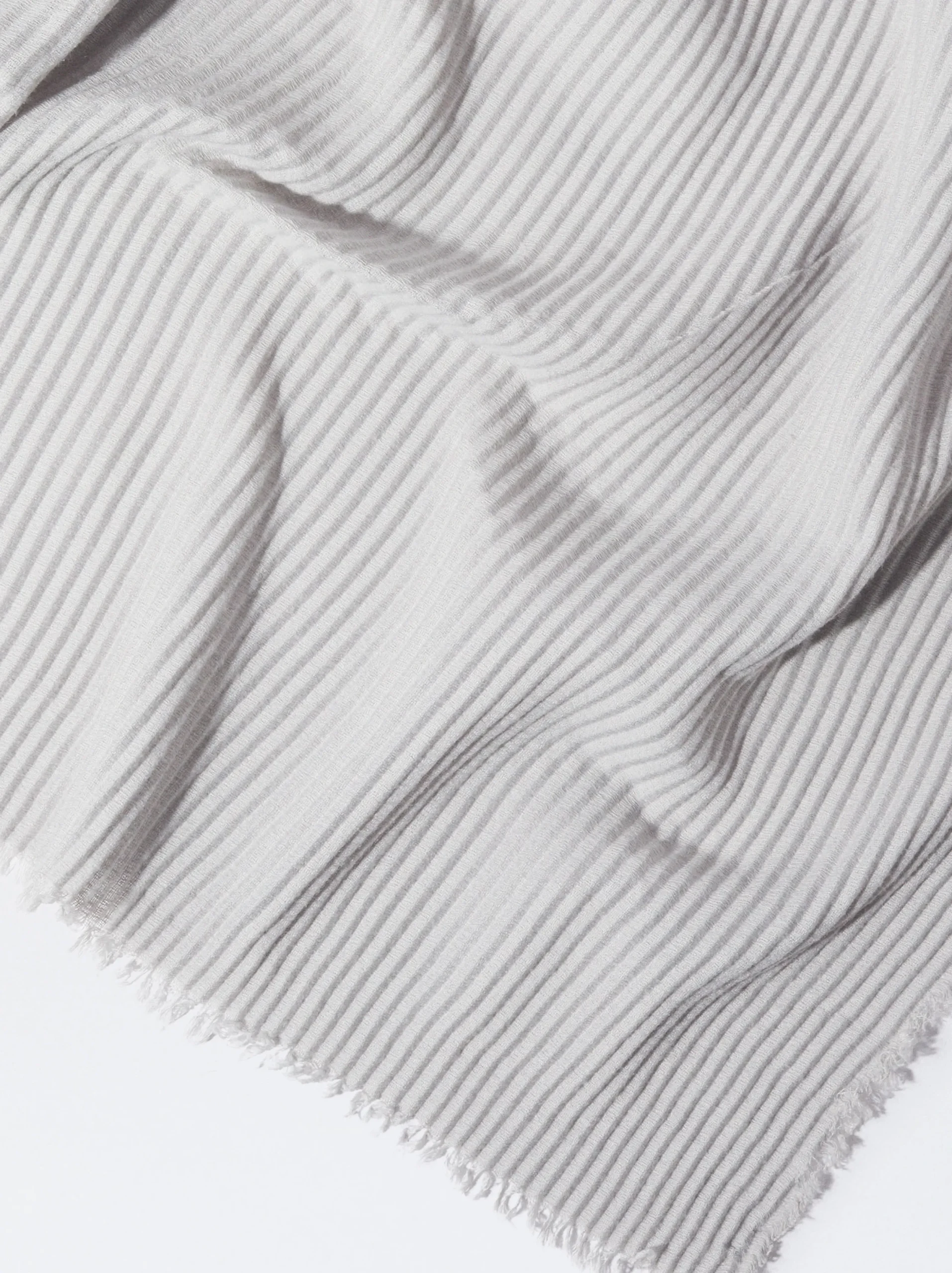 PARFOIS Pañuelo Plisado Gris Store