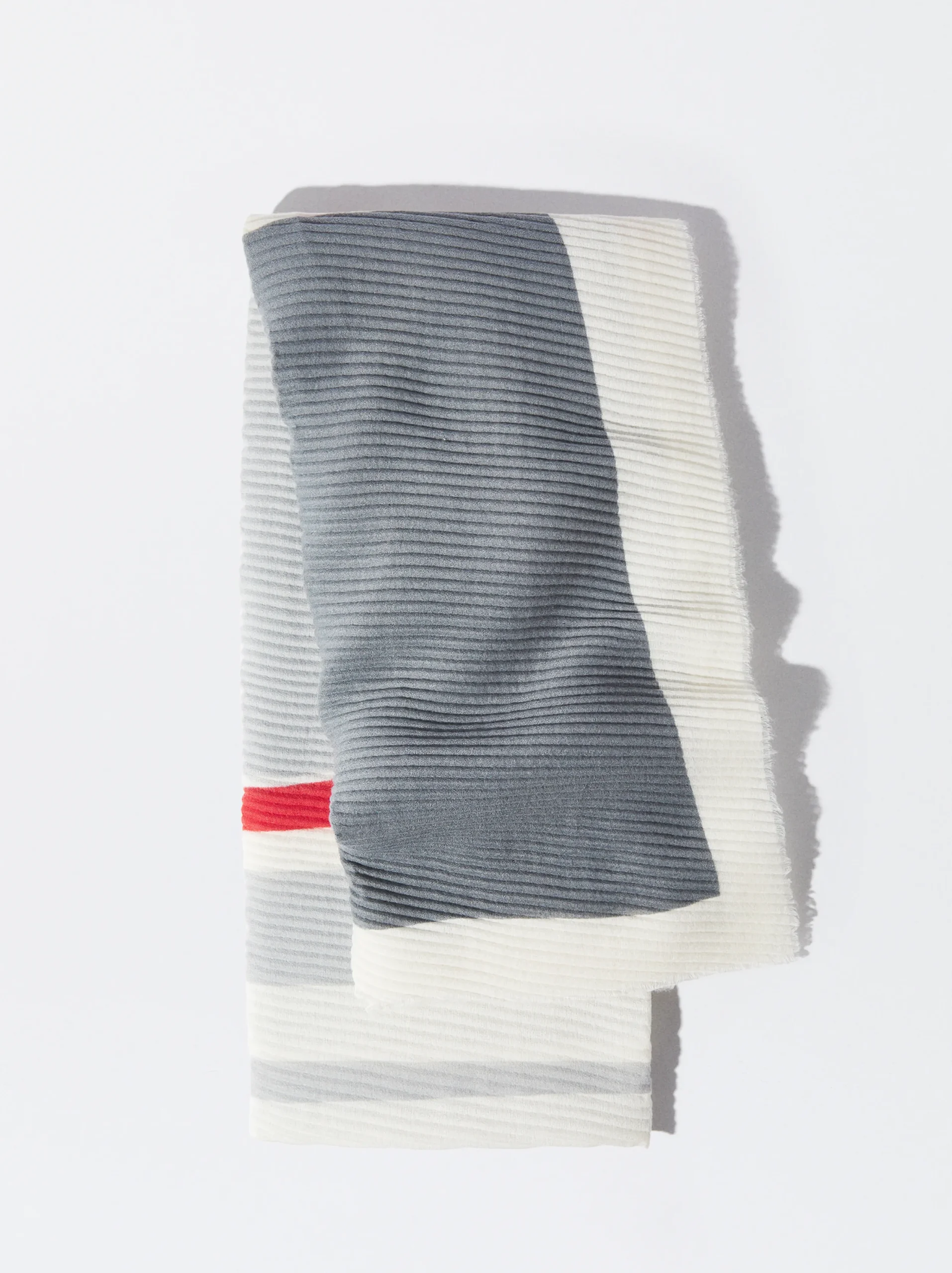 PARFOIS Pañuelo Plisado Estampado Multicor Outlet