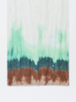 PARFOIS Pañuelo Tie-Dye Con Lino Multicor Fashion