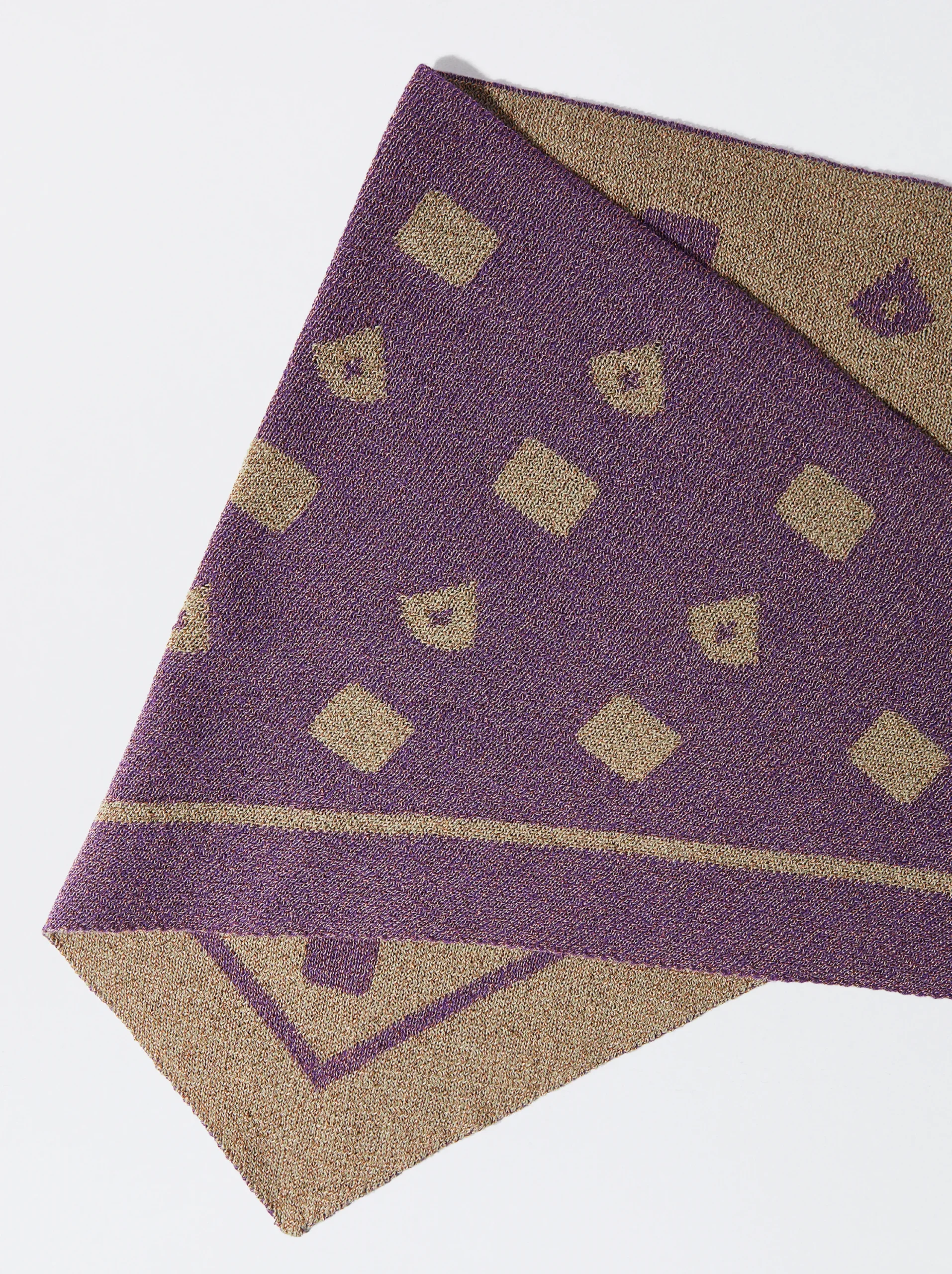 PARFOIS Pañuelo Tipo Diadema Tejido Metalizado Multicor Cheap