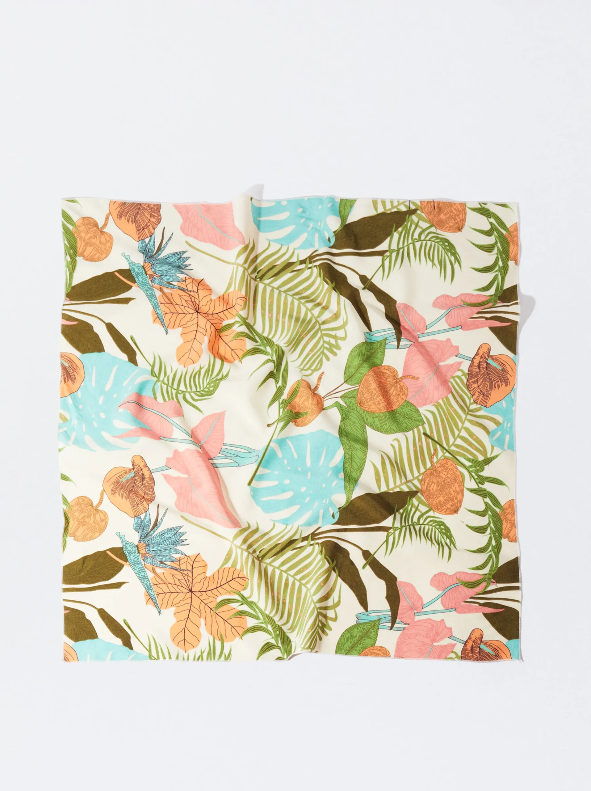 PARFOIS Pañuelo Tipo Diadema Estampado Multicor Store