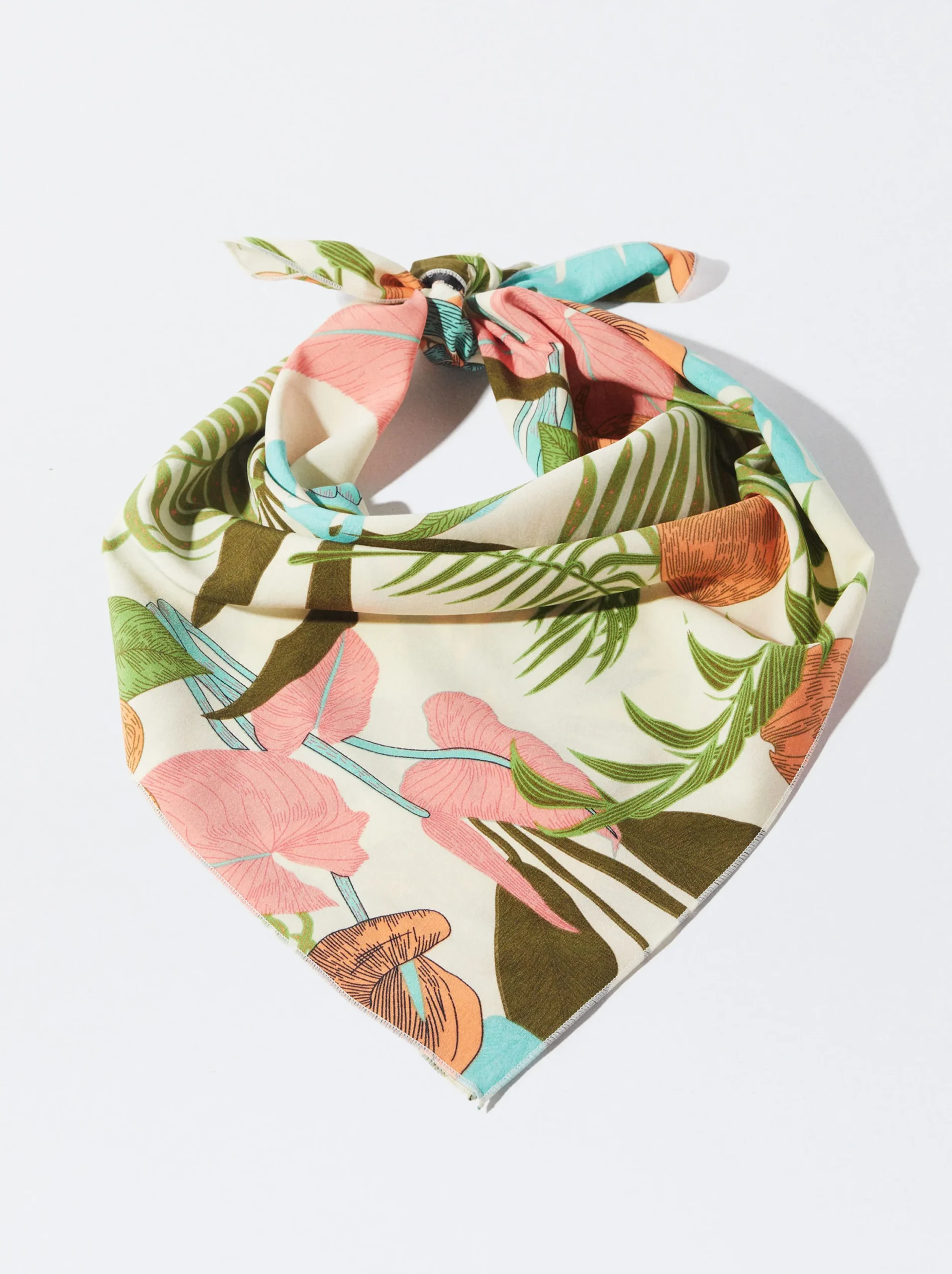 PARFOIS Pañuelo Tipo Diadema Estampado Multicor Store