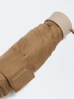PARFOIS Paraguas Peque&ntilde;o Beige Cheap