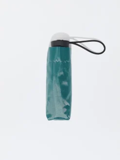 PARFOIS Paraguas Pequeño Estampado Verde Store