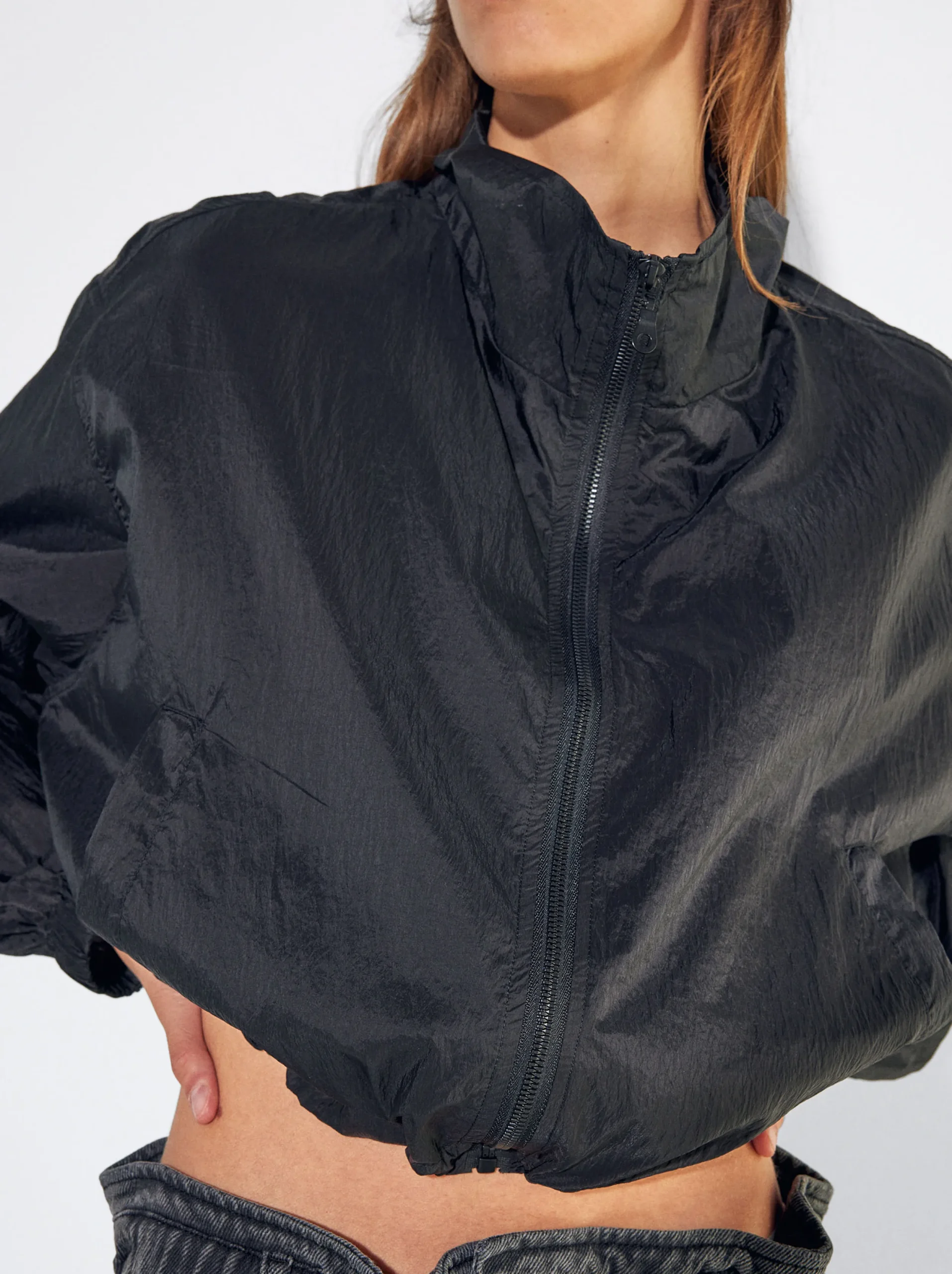 PARFOIS Parka Corta Negro Best