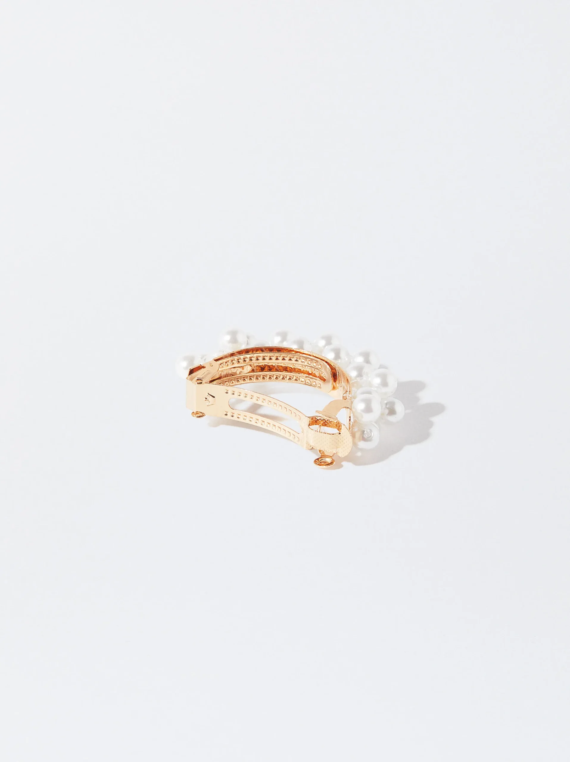 PARFOIS Pasador De Pelo Con Perlas Blanco Cheap