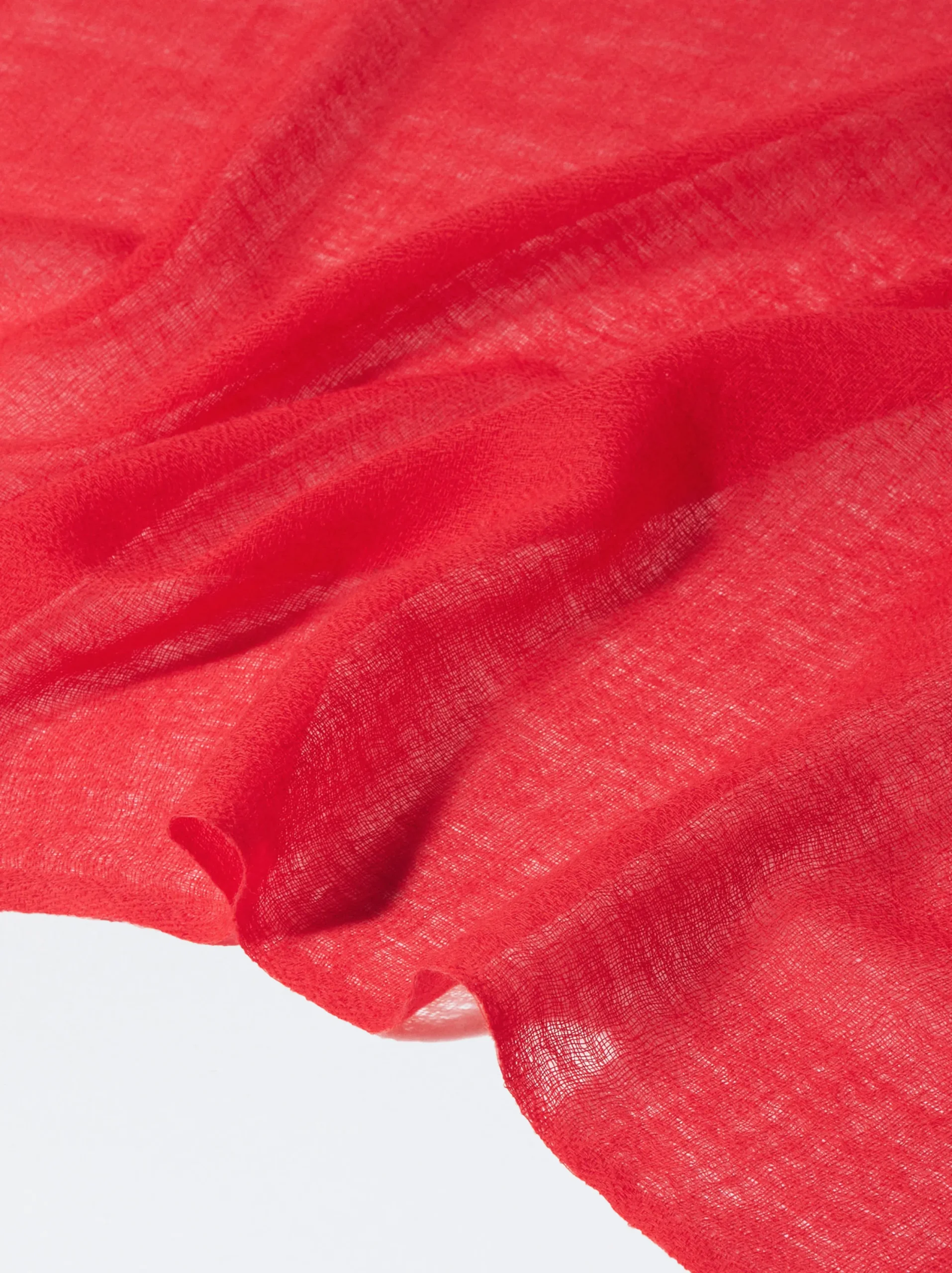 PARFOIS Pashmina 100% Lana Rojo Hot