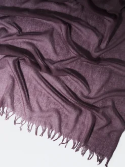 PARFOIS Pashmina 100% Lana Burdeos Online