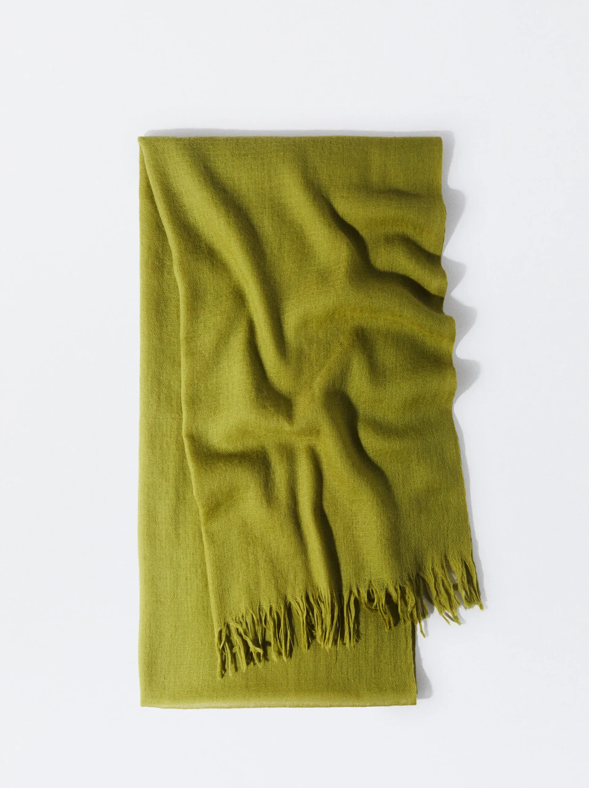 PARFOIS Pashmina 100% Lana Verde Discount