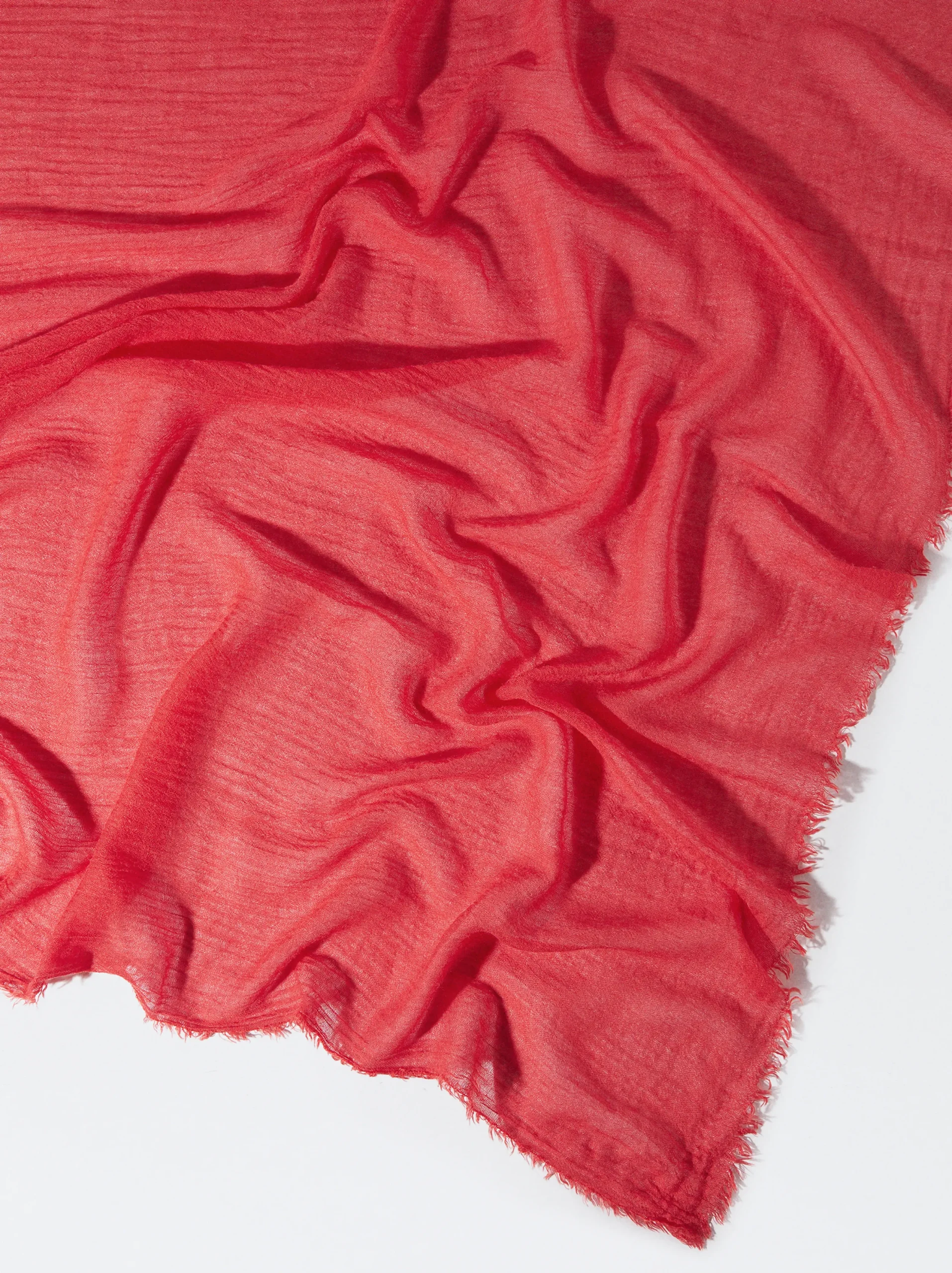 PARFOIS Pashmina Con Lana Rojo Cheap