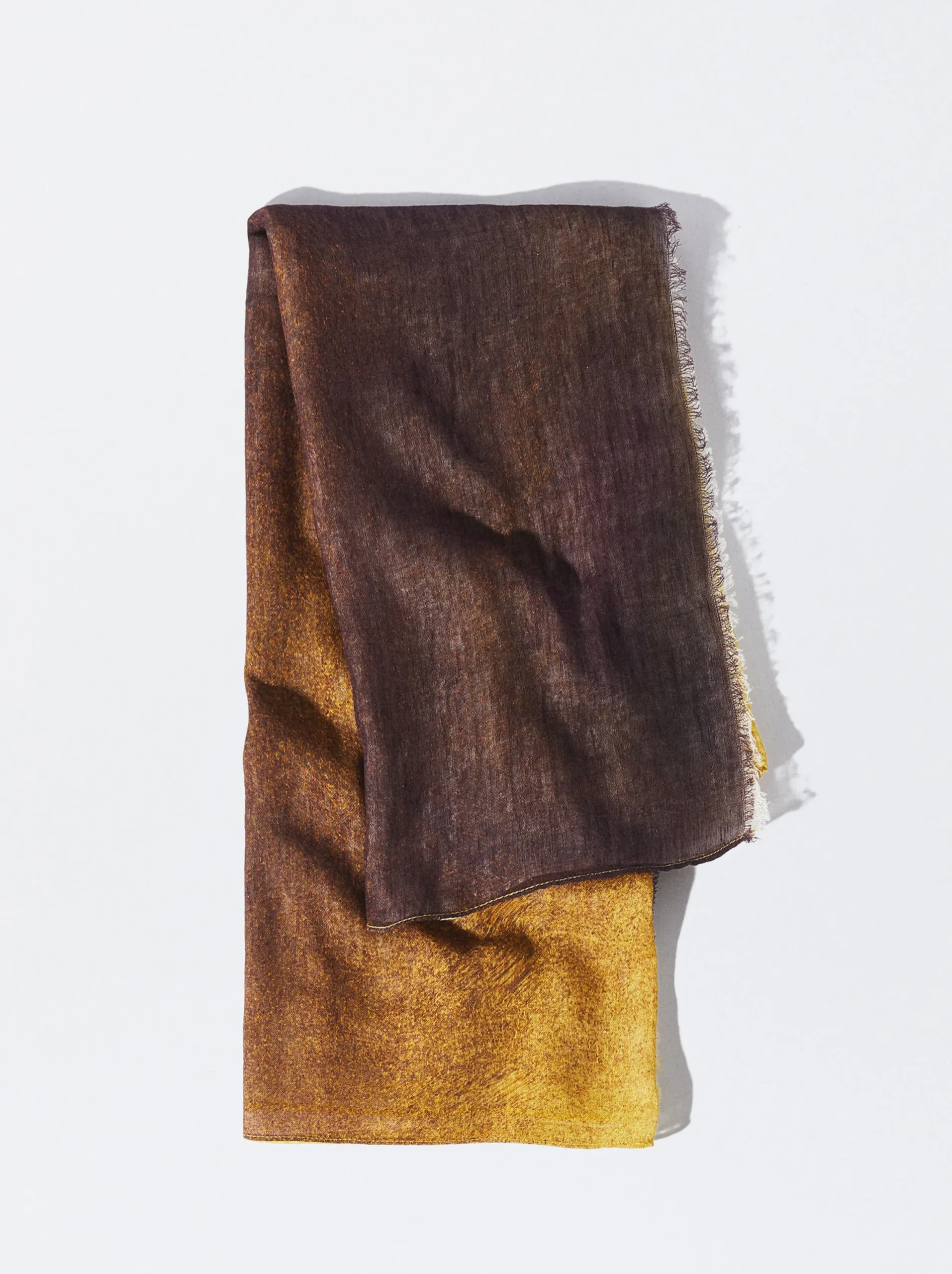 PARFOIS Pashmina Con Lino Amarillo Sale