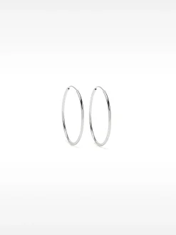 PARFOIS Pendiente De Aro Cortos De Plata 925 Plateado Shop