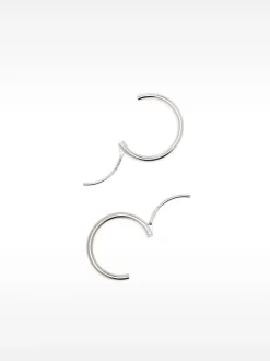 PARFOIS Pendiente De Aro Cortos De Plata 925 Plateado Online
