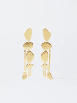 PARFOIS Pendientes Bañados En Oro De 18 Quilates Dorado Outlet