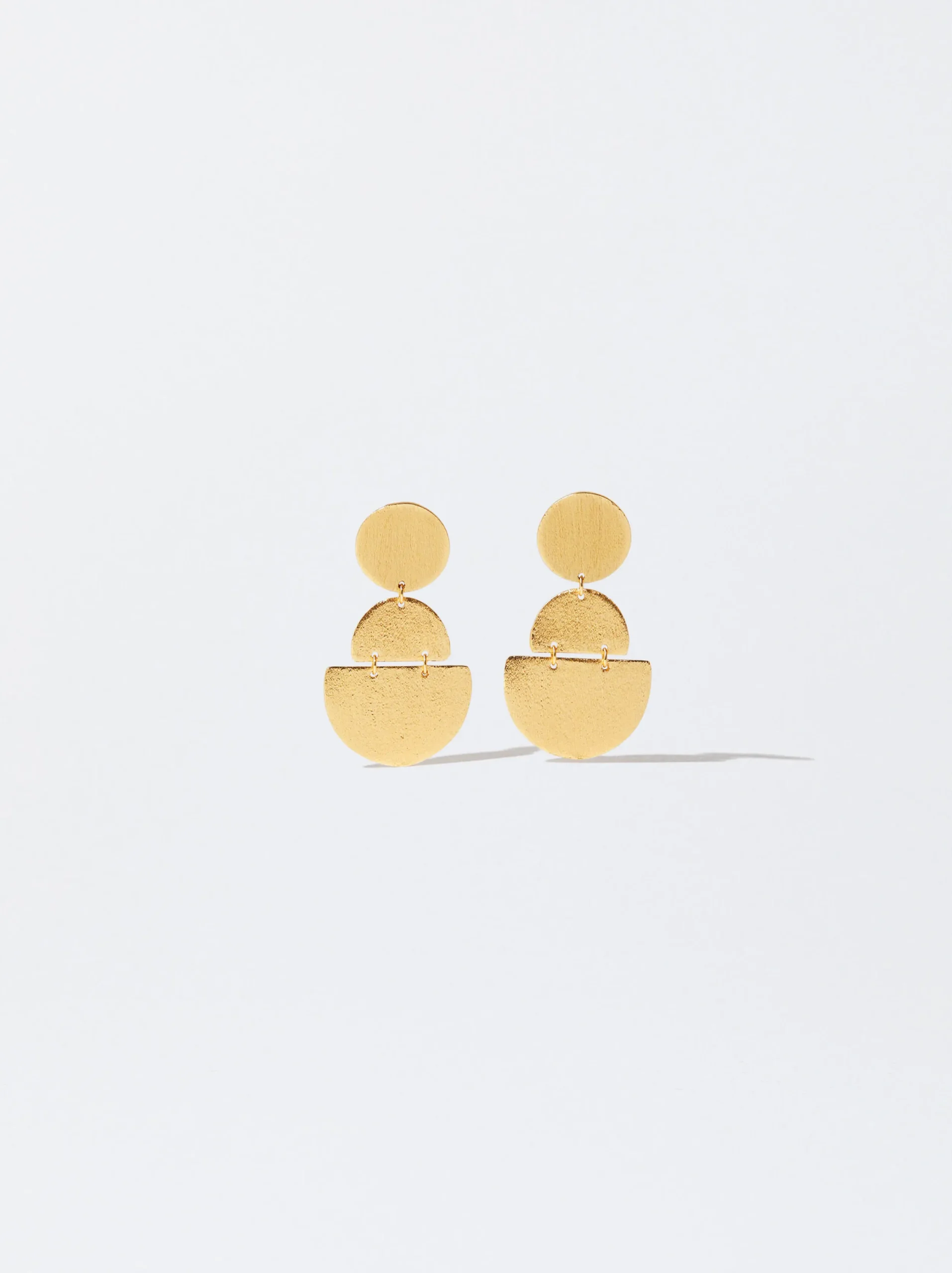 PARFOIS Pendientes Bañados En Oro De 18 Quilates Dorado Flash Sale