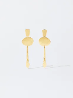 PARFOIS Pendientes Bañados En Oro De 18 Quilates Dorado Discount