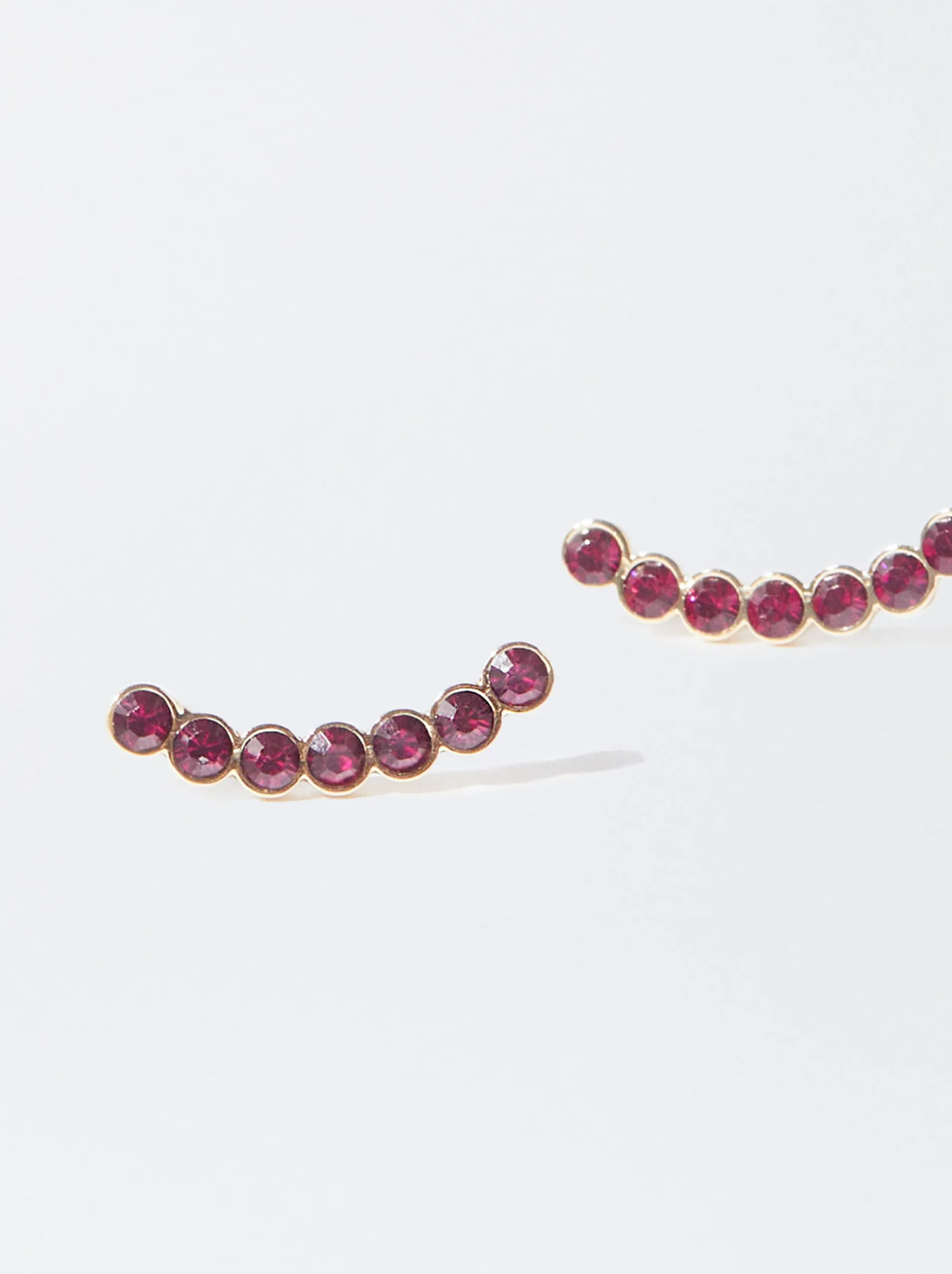 PARFOIS Pendientes Con Circonitas Multicor Outlet